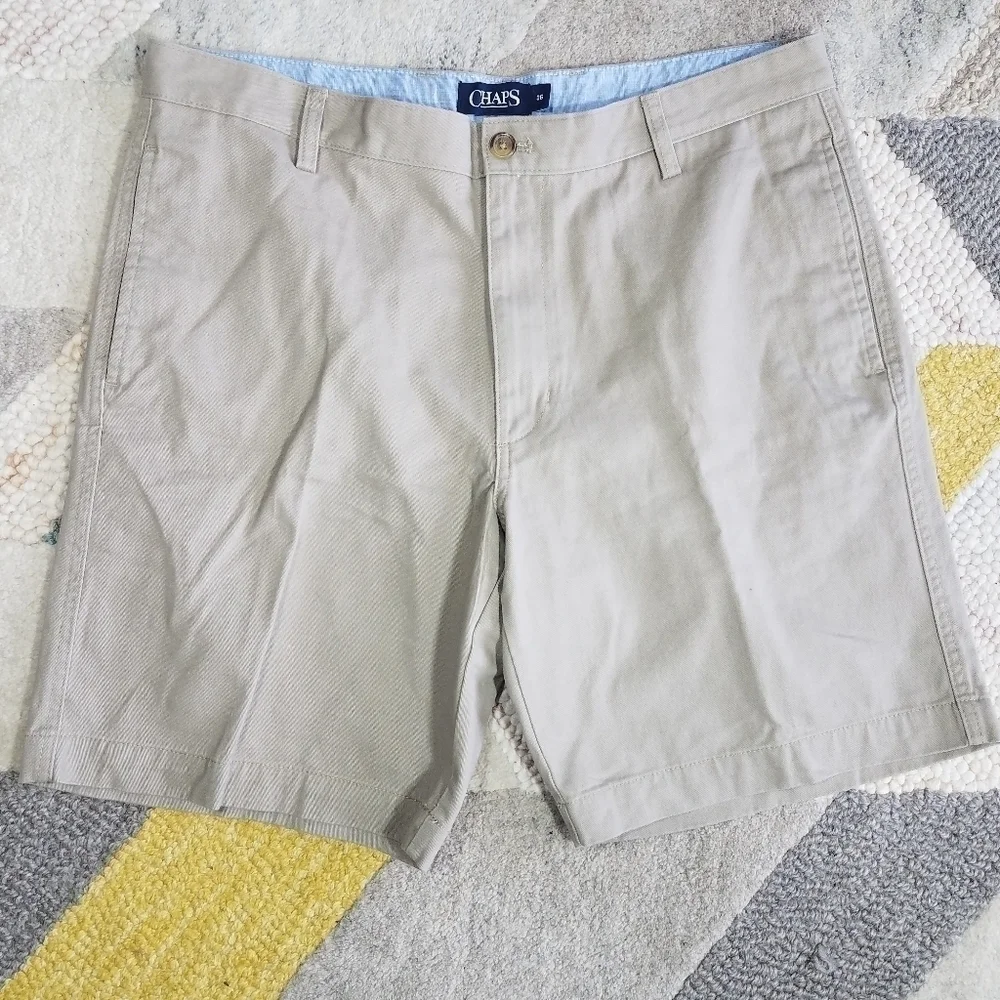 Chaps Khaki Shorts 36